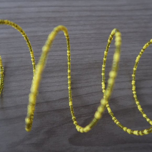 HANDMADE Colorful Beaded Spiral Wrap Bracelet - Picture 6 of 9